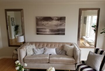 staging home for sale - movers help stage