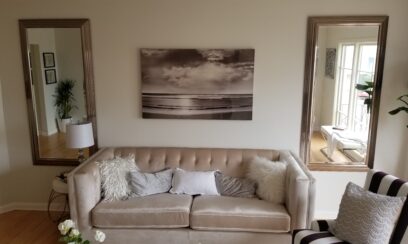 staging home for sale - movers help stage